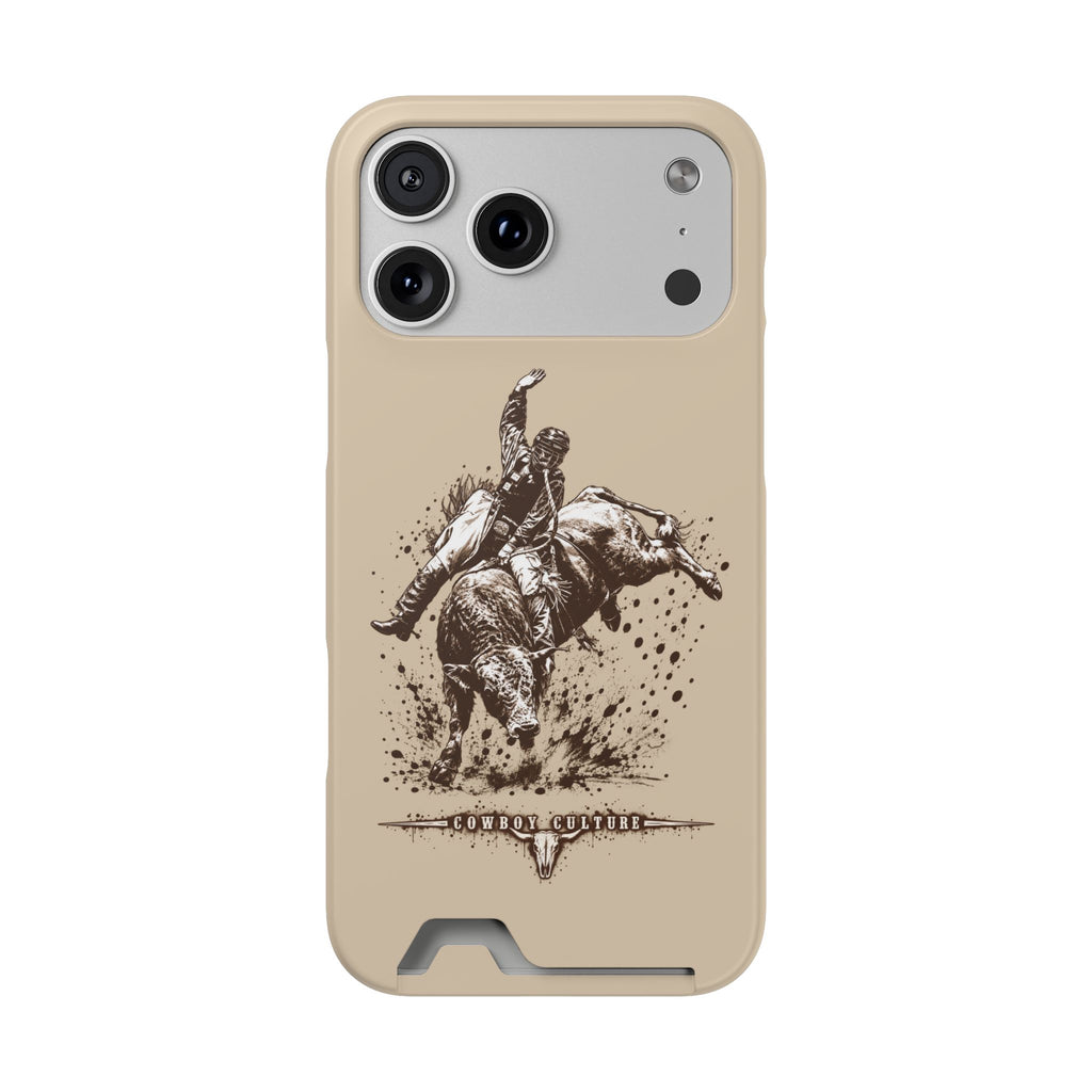 Bull Riding Tough Phone Case — Additional Models — iPhone 17 Pro Max / Matte