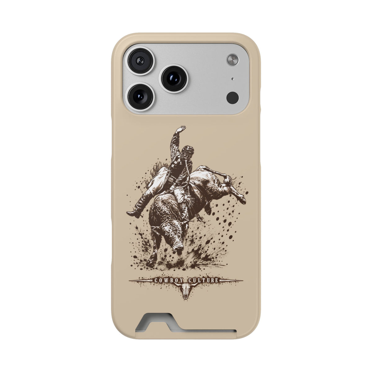 Bull Riding Tough Phone Case — Additional Models — iPhone 17 Pro Max / Matte
