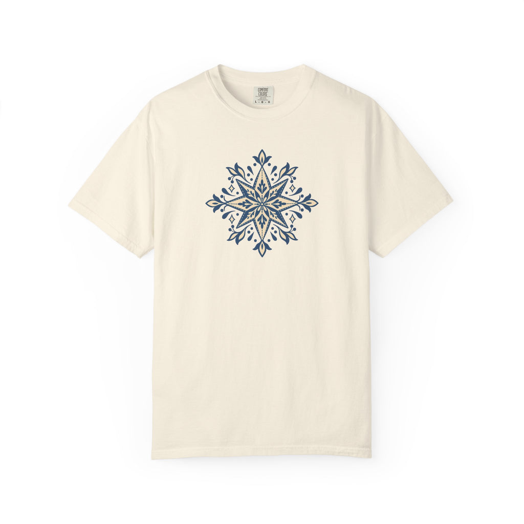 Western star mandala graphic t-shirt