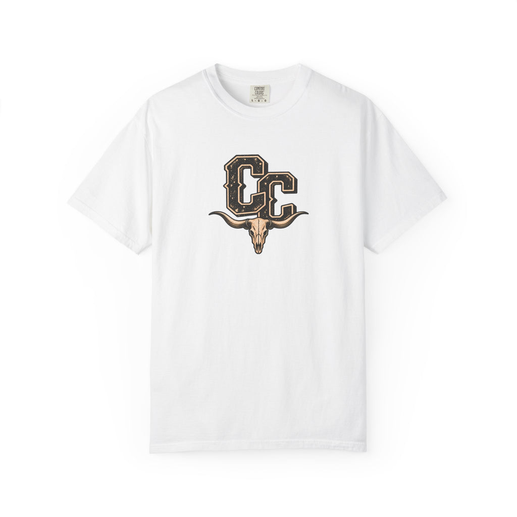 Cowboy Country Longhorn T-shirt in White