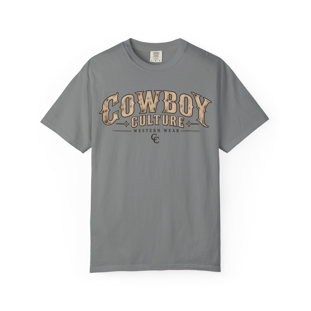 Cowboy Culture Western Script Tee — product view 2