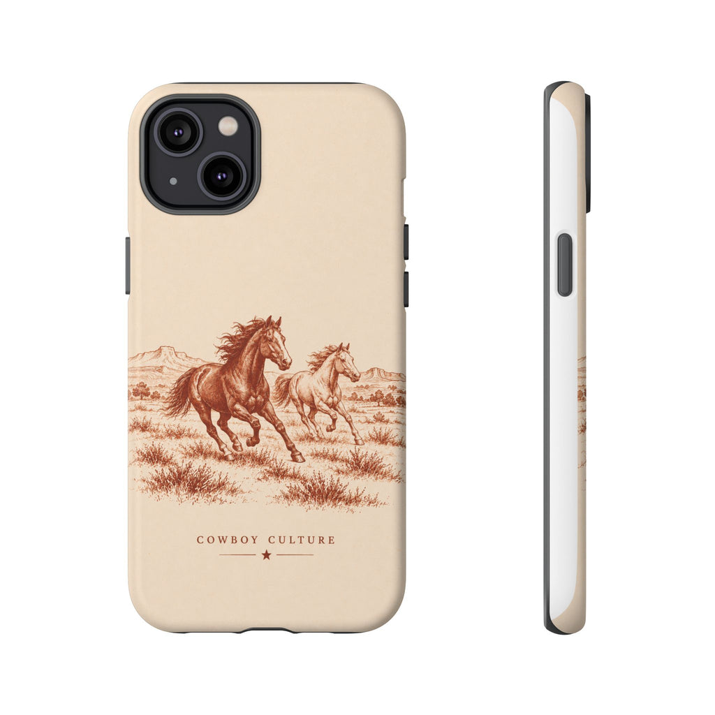 Cowboy Culture Horse Phone Case — iPhone 14 Plus / Matte