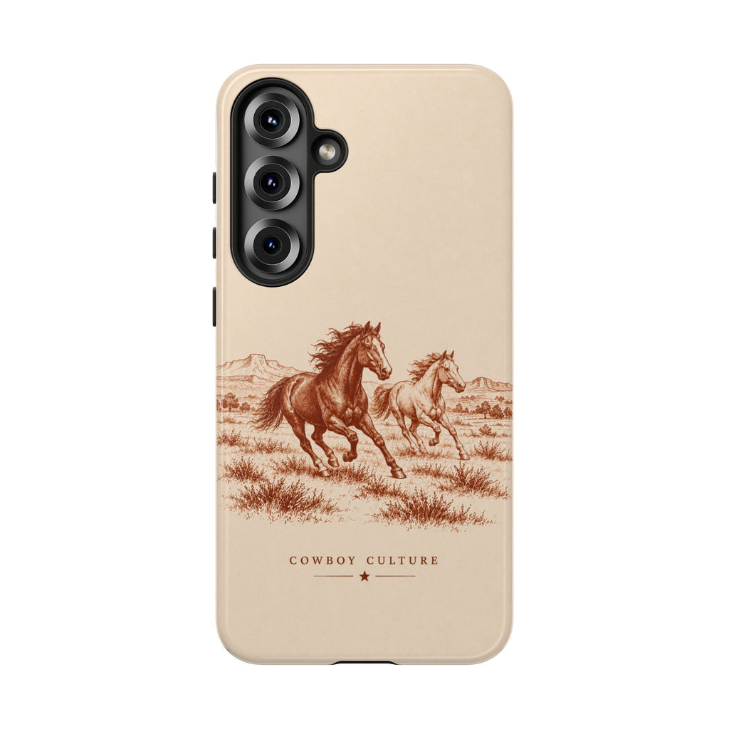 Cowboy Culture Horse Phone Case — Samsung Galaxy S25 Plus / Glossy